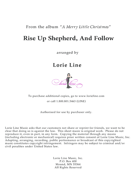 Rise Up Shepherd, And Follow (from 2016 A Merry Little Christmas) (arr. Lorie Line)