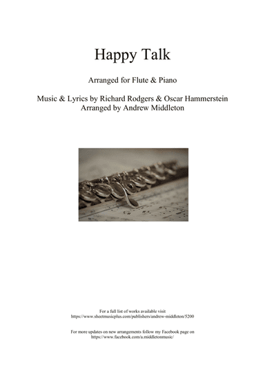 Happy Talk (arr. Andrew Middleton)