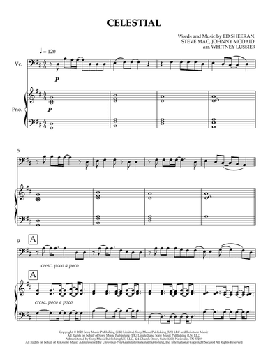 Celestial (arr. Whitney Lussier)