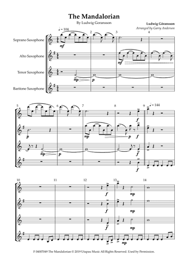 The Mandalorian (arr. Garry Anderson)