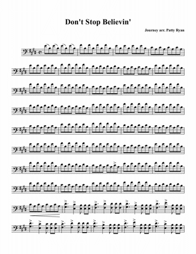 Don't Stop Believin' (arr. Patricia Ryan)