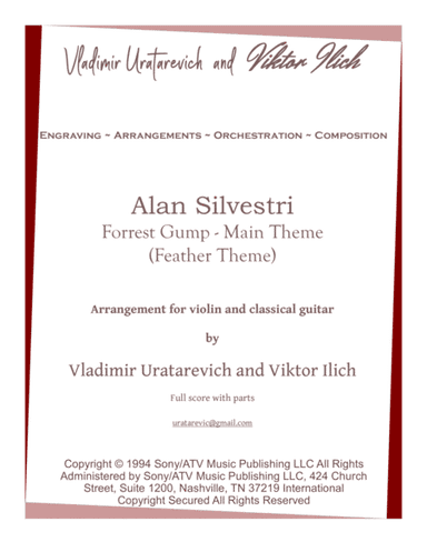 Forrest Gump - Main Title (feather Theme) (arr. Vladimir Uratarevich, Viktor Ilich)
