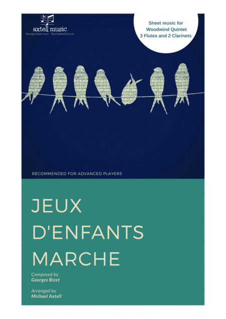 Jeux d'enfants Marche - Georges Bizet (arr. Michael Axtell)