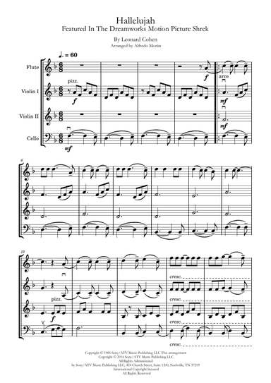 Hallelujah (arr. Alfredo Morán)