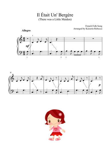 Il Était Un' Bergère (There was a Little Maiden) (arr. Kaiserin Rebecca)