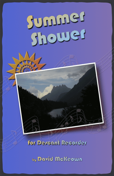 Summer Shower for Descant Recorder Duet