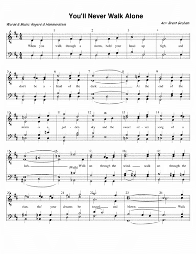 You'll Never Walk Alone (arr. Brent Graham)