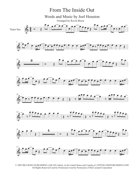 From The Inside Out (arr. Kevin Busse)