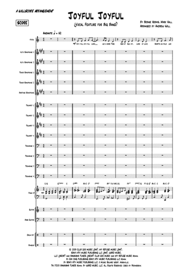 Joyful, Joyful (arr. Andrew Will)