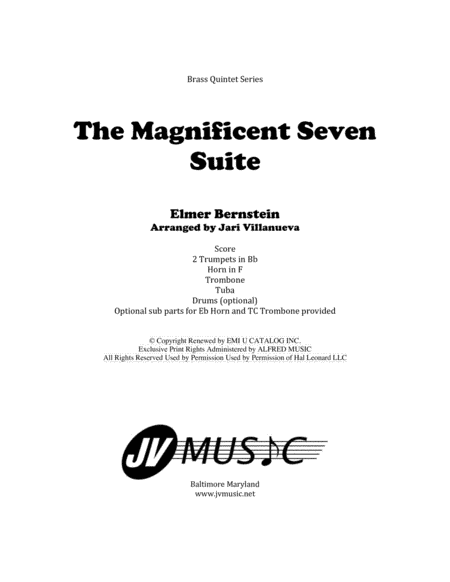 The Magnificent Seven (arr. Jari Villanueva)