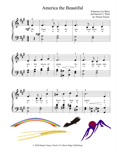 America the Beautiful (arr. Dennis Frayne)
