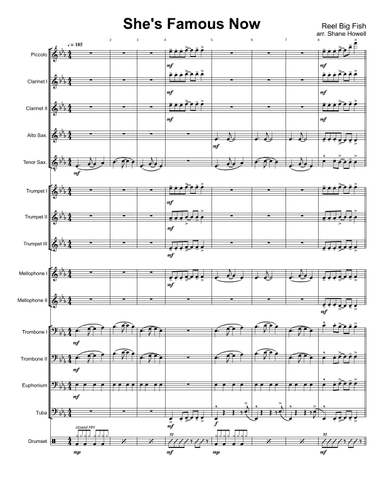 She's Famous Now (arr. Shane Howell)