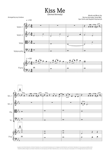 Kiss Me (arr. Iury Cardoso)