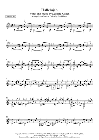 Hallelujah (arr. David Jaggs)