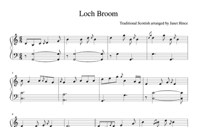 Loch Broom (arr. Janet Hince)