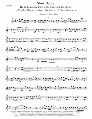 Slow Dance (arr. Kevin Busse)