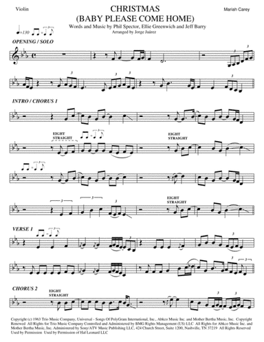 Christmas (Baby Please Come Home) (arr. Jorge Juárez)