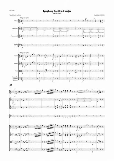 Haydn - Symphony No.41 in C major, Hob.I:41 (arr. J.G. Cucó Barber)