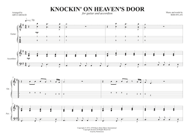 Knockin' On Heaven's Door (arr. Art.o Artaud)