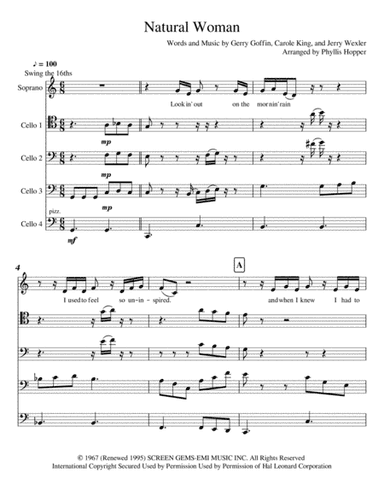 (You Make Me Feel Like) A Natural Woman (arr. Phyllis Hopper)