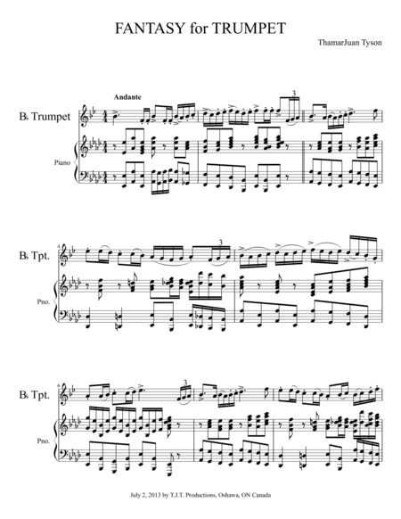 Fantasy for Trumpet