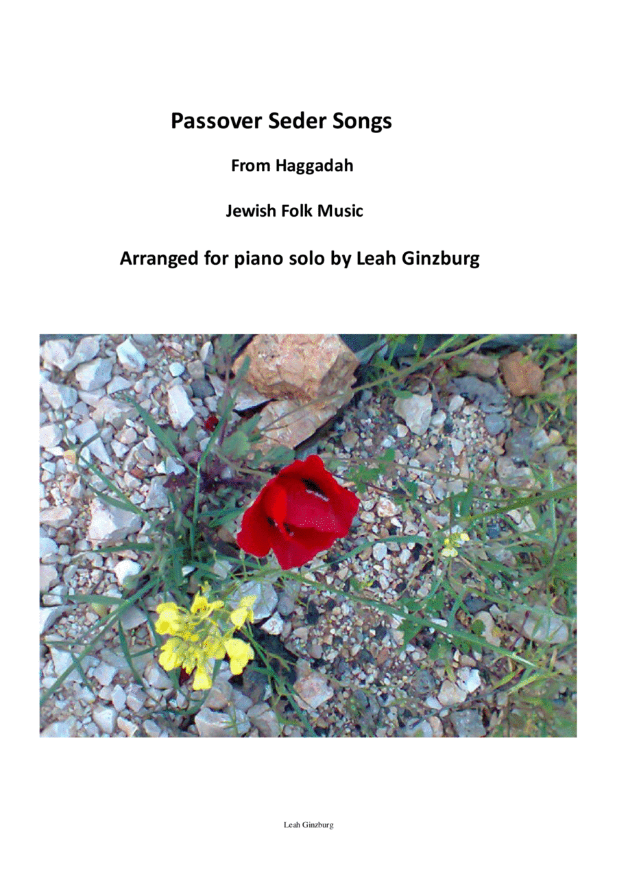 Passover Seder Songs (arr. Leah Ginzburg)