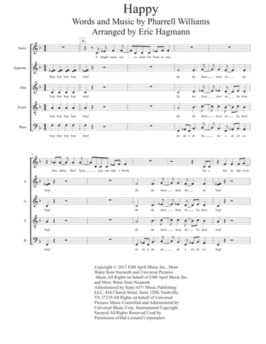 Happy (arr. Eric Hagmann)