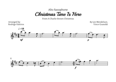 Christmas Time Is Here (arr. Rodrigo Faleiros)