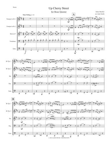 Up Cherry Street (arr. Arr. Zack Smith)