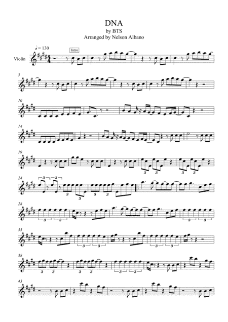 Dna (arr. Nelson Albano)