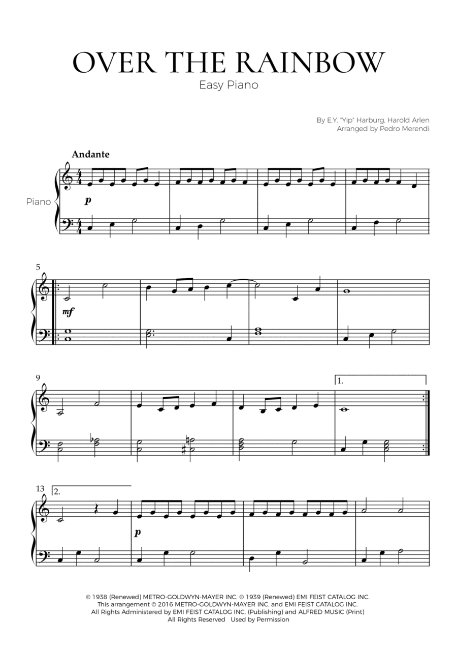 Over The Rainbow (arr. Pedro Merendi)