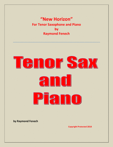 New Horizon - For Tenor Sax and Piano