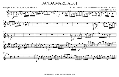 BANDA MARCIAL 01 - Trumpet in Bb 2