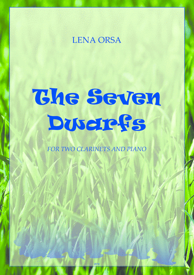 The Seven Dwarfs for Two Clarinets and Piano