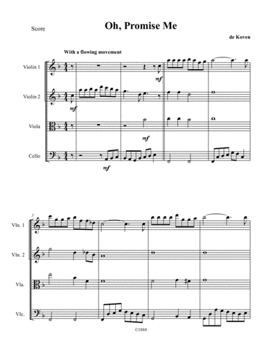 Oh, Promise Me (arr. Tom Strauch)