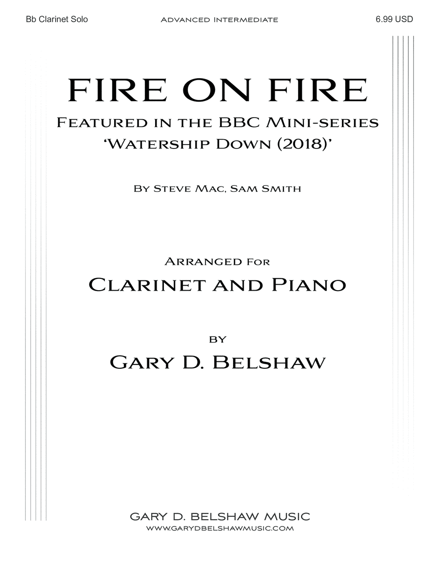 Fire On Fire (arr. Gary D. Belshaw (ASCAP))