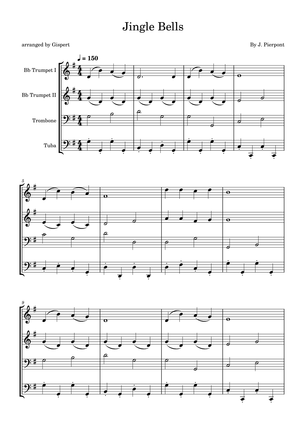 Jingle Bells (arr. Gispert)