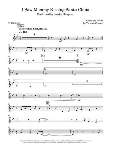 I Saw Mommy Kissing Santa Claus (arr. David Lartey)