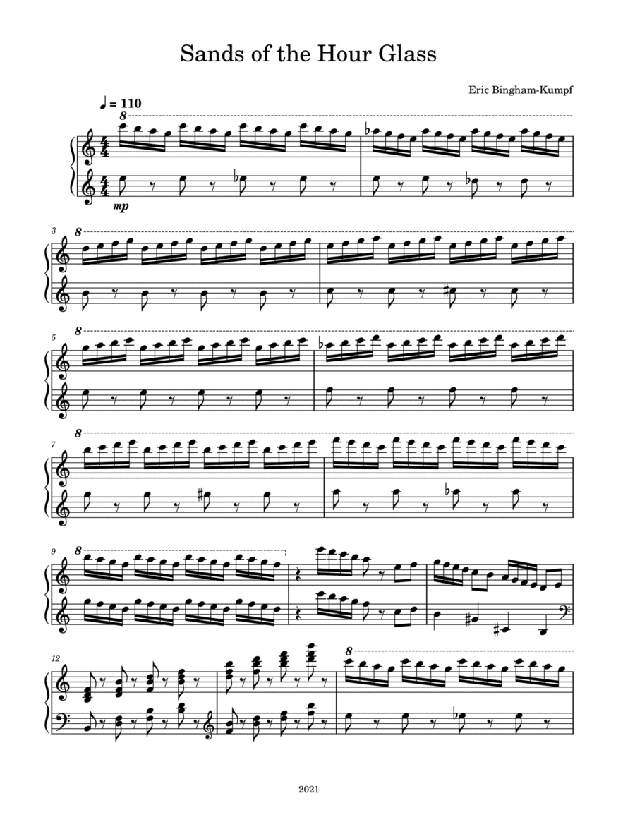 Sands of the Hour Glass