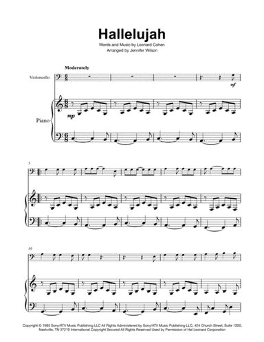 Hallelujah (arr. Jennifer Wilson)