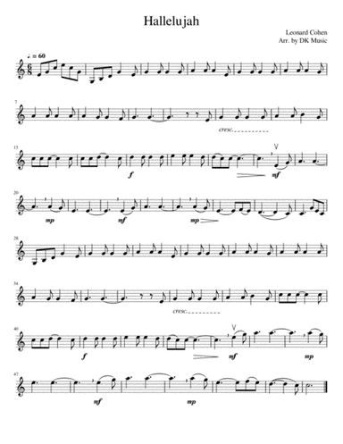 Hallelujah (arr. DK Music)