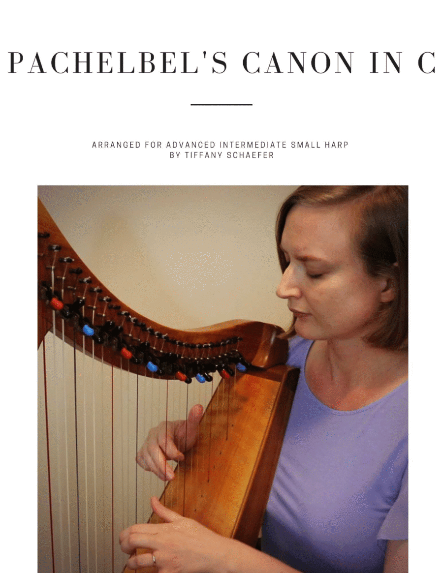 Pachelbel's Canon in C for Small Harp (arr. Tiffany Schaefer)