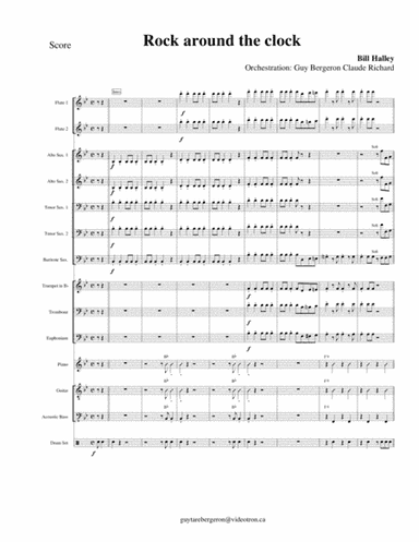 Rock Around The Clock (arr. Guy Bergeron)