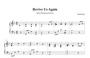 Revive Us Again (arr. Francesco Blackmore)