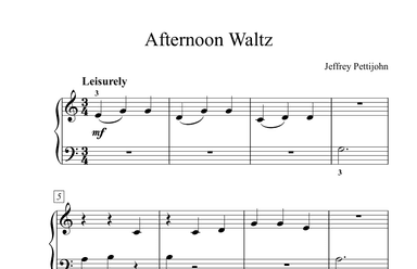 Afternoon Waltz