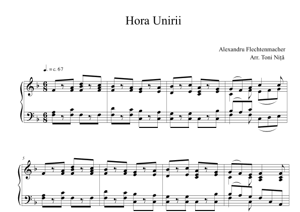 Hora Unirii (arr. Toni Nita)