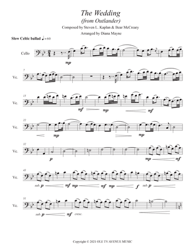 The Wedding (arr. Diana Mayne)