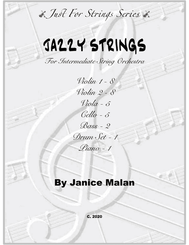 Jazzy Strings for Intermediate String Orchestra