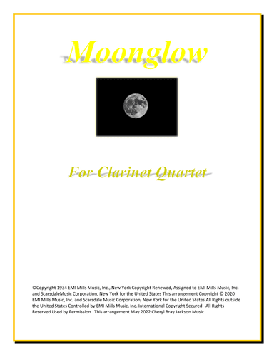 Moonglow (arr. Cheryl Bray Jackson)