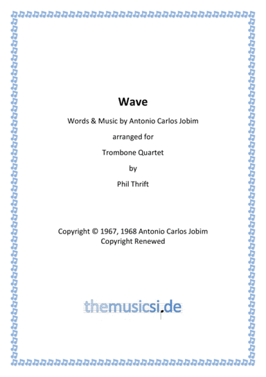 Wave (arr. Phil Thrift)